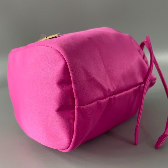 Prada Candy Pink Satin Cosmetic Bag - Picture 9 of 13